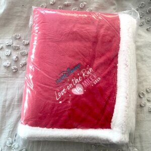 Disney Sherpa Fleece Blankets "Love On the Run 2025" - Brand New - Unopened